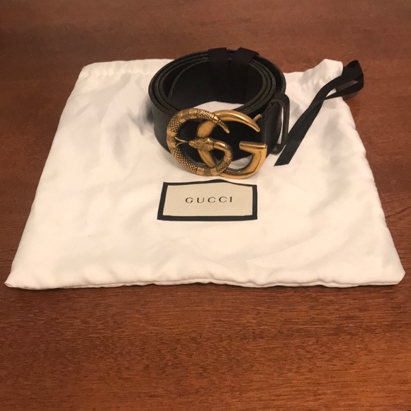 Gucci Other - Gucci snake DOUBLE G belt and buckle